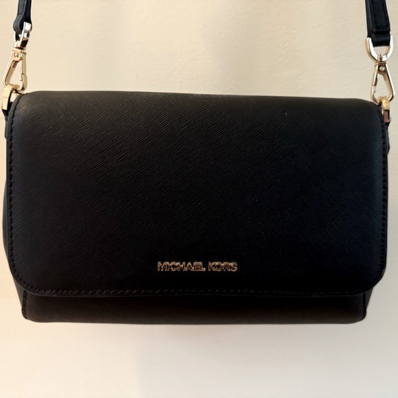 Black Michael Kors Shoulder Purse - Picture 1 of 7